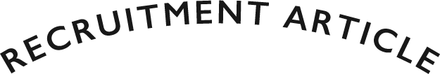 RECRUITMENT ARTICLE